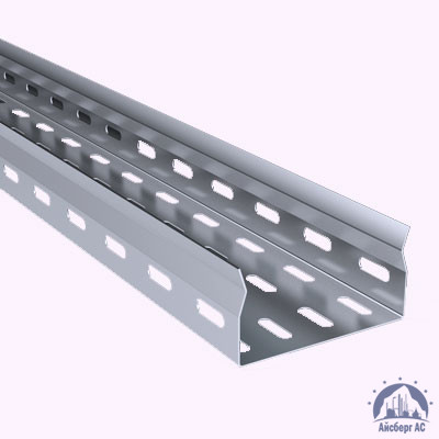Лоток кабельный перфорированный 500х100 оцинкованный s=1.0 купить в Биробиджане