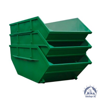Бункер накопитель 8 м3 – мусорный контейнер “лодочка” купить в Биробиджане